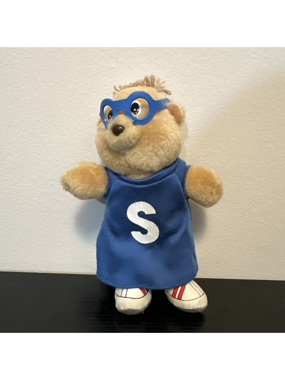 7" Alvin and the Chipmunks "Simon Chipmunk" Vintage Plush Stuffed Toy 1987